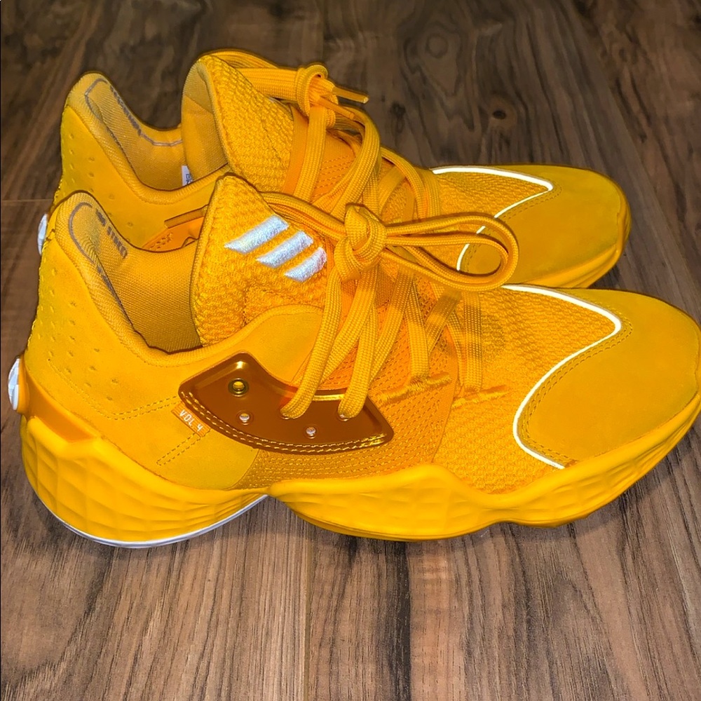 COPY - Adidas James Harden Vol. 4 Yellow and Gold